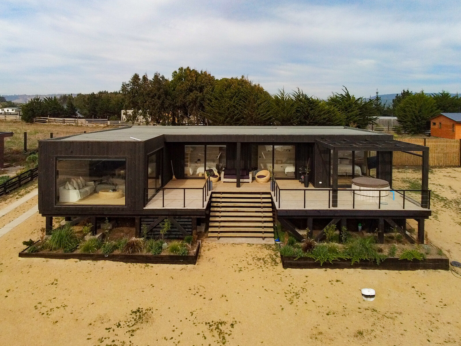 Vista exterior Al mar C.C. - Constructora Fass