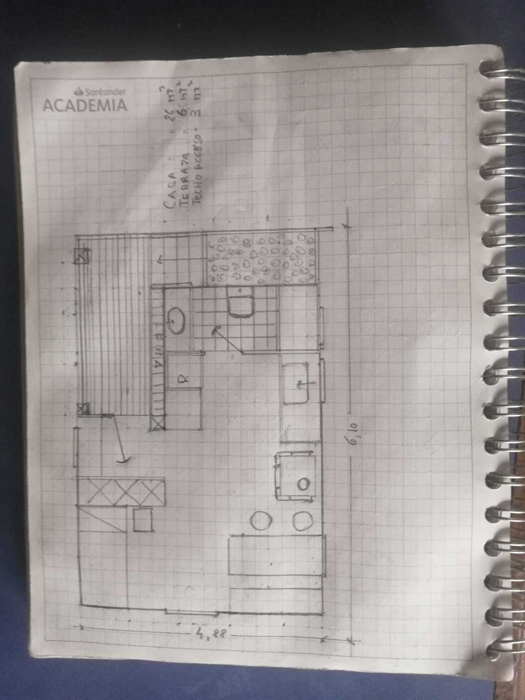 Plano de planta — Minte Millantúe