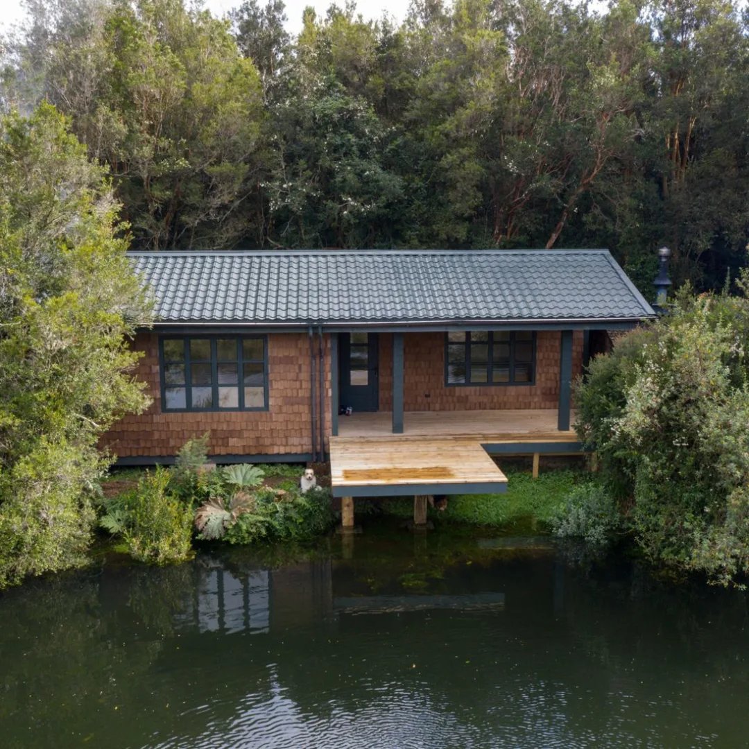 Reñihue casa del río - Constructora Fass